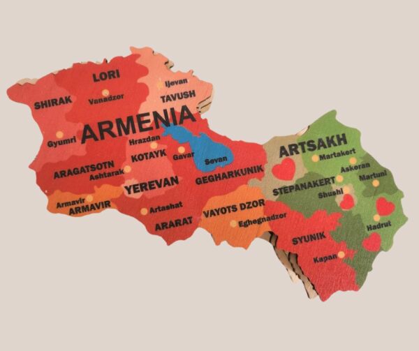 Chocolate Gift Box - Armenia's Map