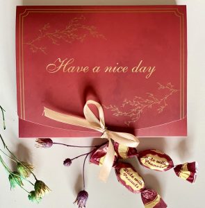 Chocolate “Have a nice day” – Handemade