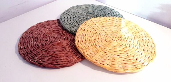 Woven Round Plate Coaster