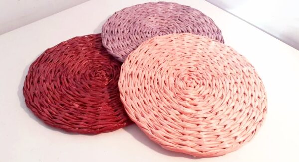 Woven Round Plate Coaster