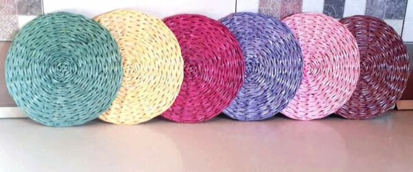 Woven Round Plate Coaster