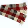 Handwoven woollen scarf