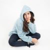 Girl’s Loose Hooded Top