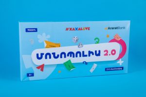 Xaxalove Monopoly 2.0 – Board Game – Become the Richest and Avoid Bankruptcy in Armenian