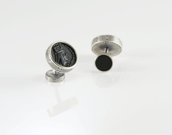 Tigran the Great Sterling Silver Cufflinks