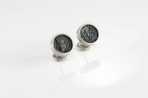 Tigran the Great Sterling Silver Cufflinks