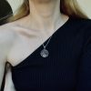 Sterling Silver Armenian Alphabet Necklace