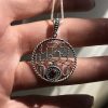 Sterling silver Handmade Armenian alphabet pendant with chain
