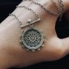 Sterling silver handmade Armenian pendant with chain