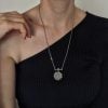 Sterling silver handmade Armenian pendant with chain