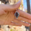 Red Enameled Pomegranate Pendant