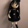 Wednesday Addams Crochet Doll