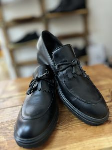 Black Leather Shoes | For Men