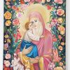 Painting Mother Mary oil on canvas