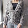 Crochet Italian Soft Cotton Jacket