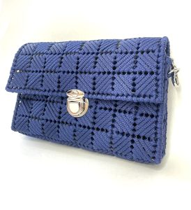 Hyusel Blue Handmade Bag