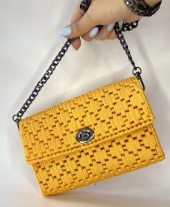 Hyusel Yellow Handmade Bag