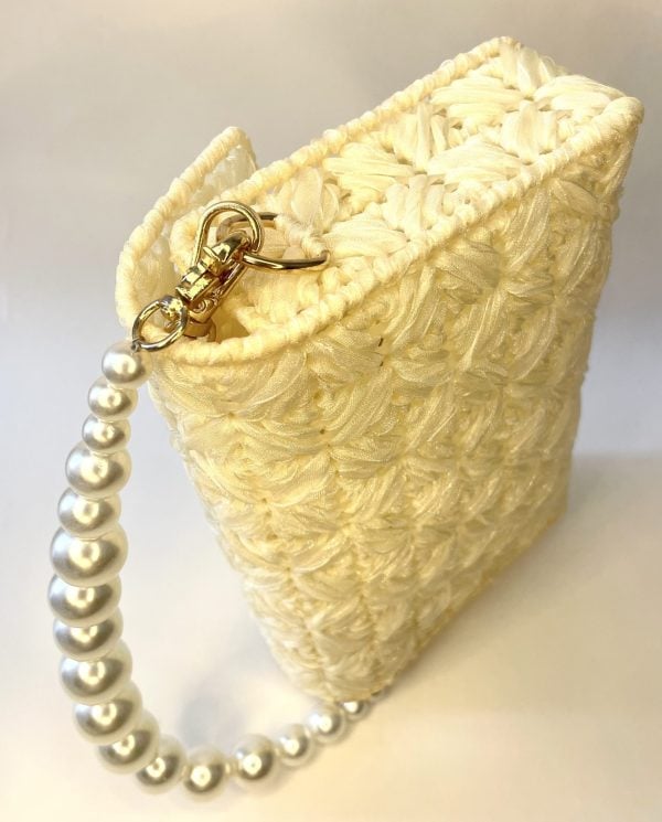 Milk Color Handmade Bag