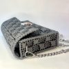 Gray Braided Purse