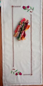 Handmade tablecloth | 37x80cm