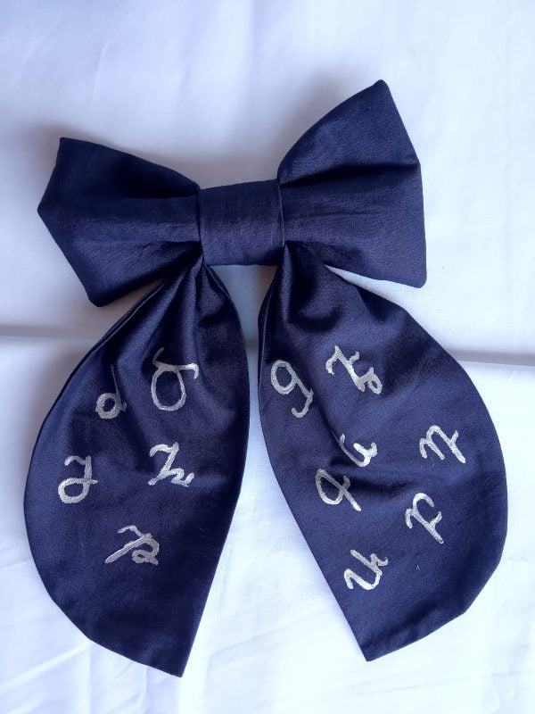 Hair Clips with Armenian Alphabet