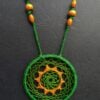 Mandala Necklace-Green