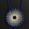 Dreamcatcher Necklace-Blue/White