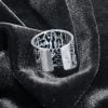 Armenian Alphabet Silver Ring