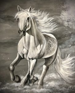 The white Horse