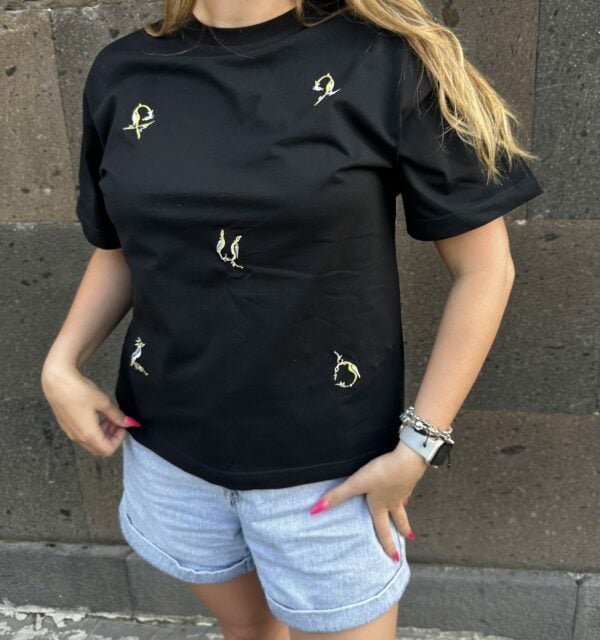 Women's oversize t-shirt "ARMENIAN LETTERS"