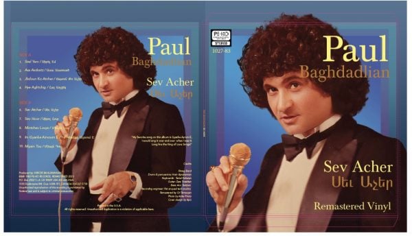 Paul Baghdadlian “Sev Acher” Vinyl