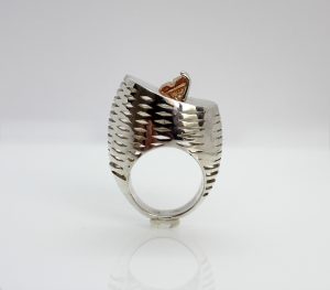 Unusual Design Silver Ring