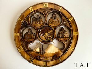 Wall clock (Ararat – 4 churches)