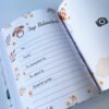 Armenian Memory Baby Book from Pregnancy to First 1 Year | Baby Book Album | Milestone Book to Record Every Event from Pregnancy to Birth Photo Album