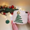 Christmas Tree Basket