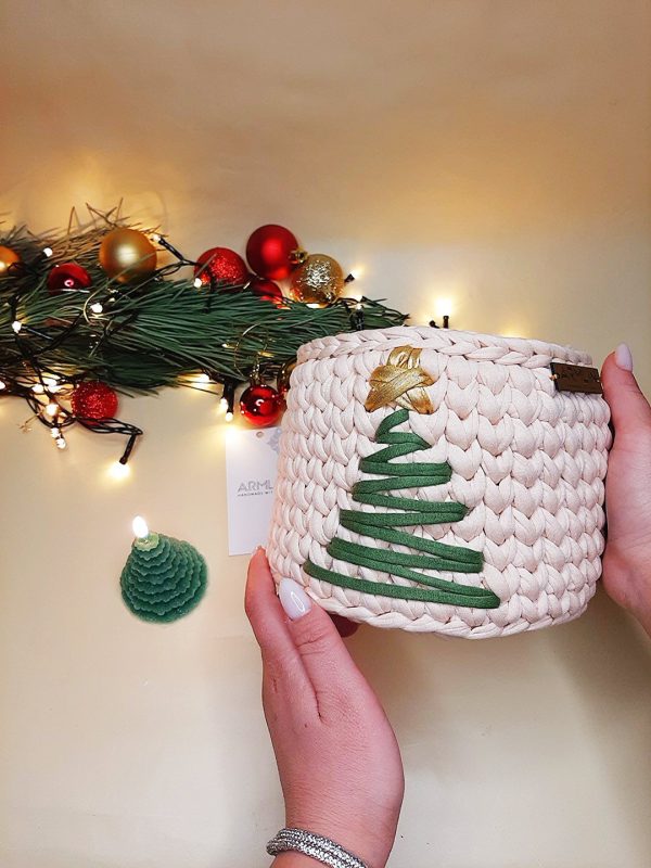 Christmas Tree Basket