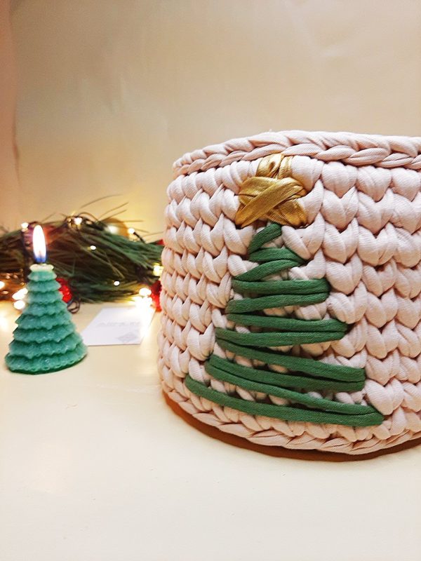 Christmas Tree Basket