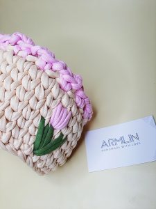 Pink Basket Flower