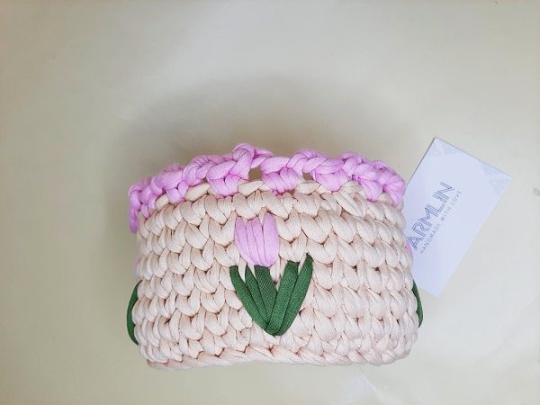 Pink Flower Basket