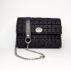 Black Braided Purse