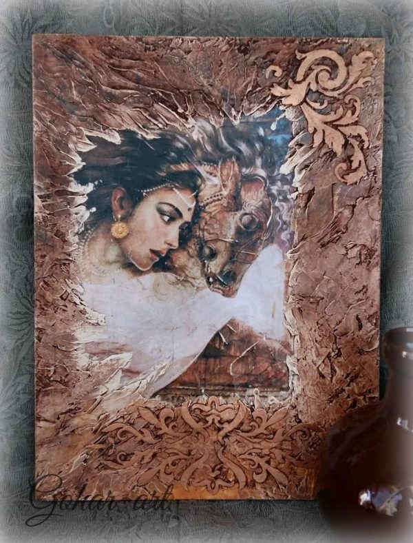 Painting on Wood - Passion