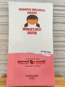 Milk Chocolate Bar – World’s Best Sister