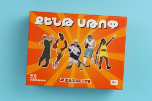 Xaxalove Can’t Stop – Team Card Game for 4-12 Players in Armenian