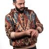 ”Armenian ornamental clothes” - hoodie EAC0006DR