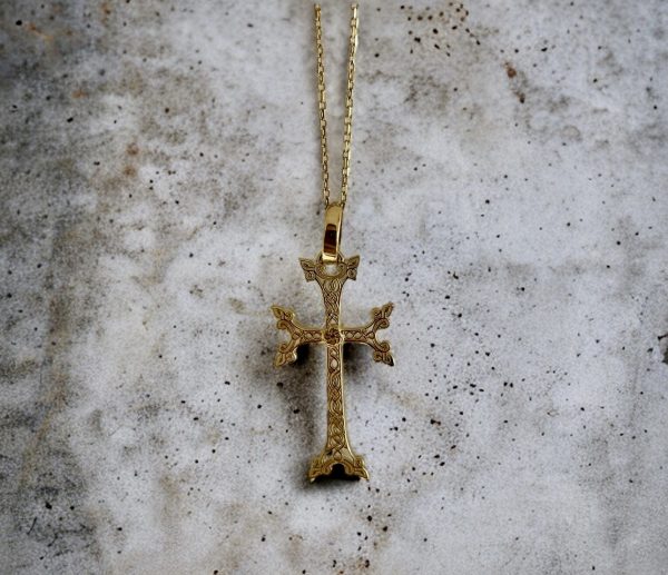 Armenian Cross Necklace-Large