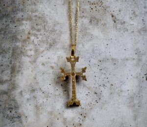Armenian Cross Necklace Large