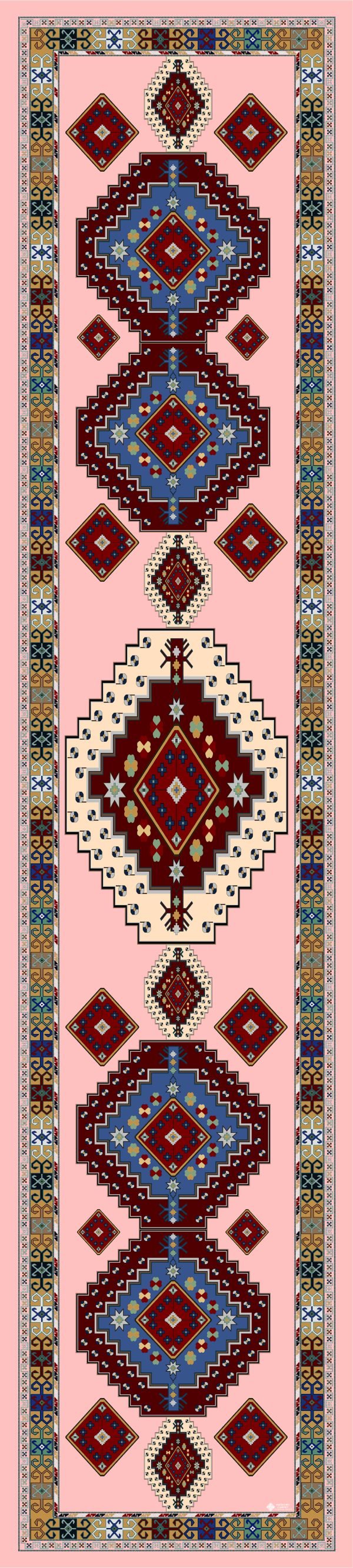 Armenian Silk Scarf