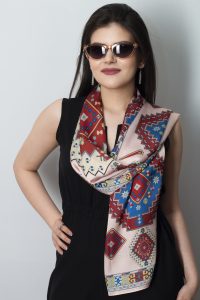 “Armenian silk scarf – SL004”