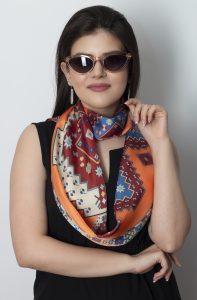 “AA017” Armenian silk scarf – SL005
