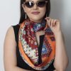 "AA017" Armenian silk scarf - SL005